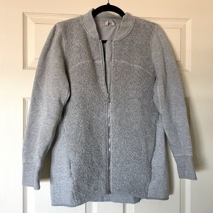 Lululemon grey zip up